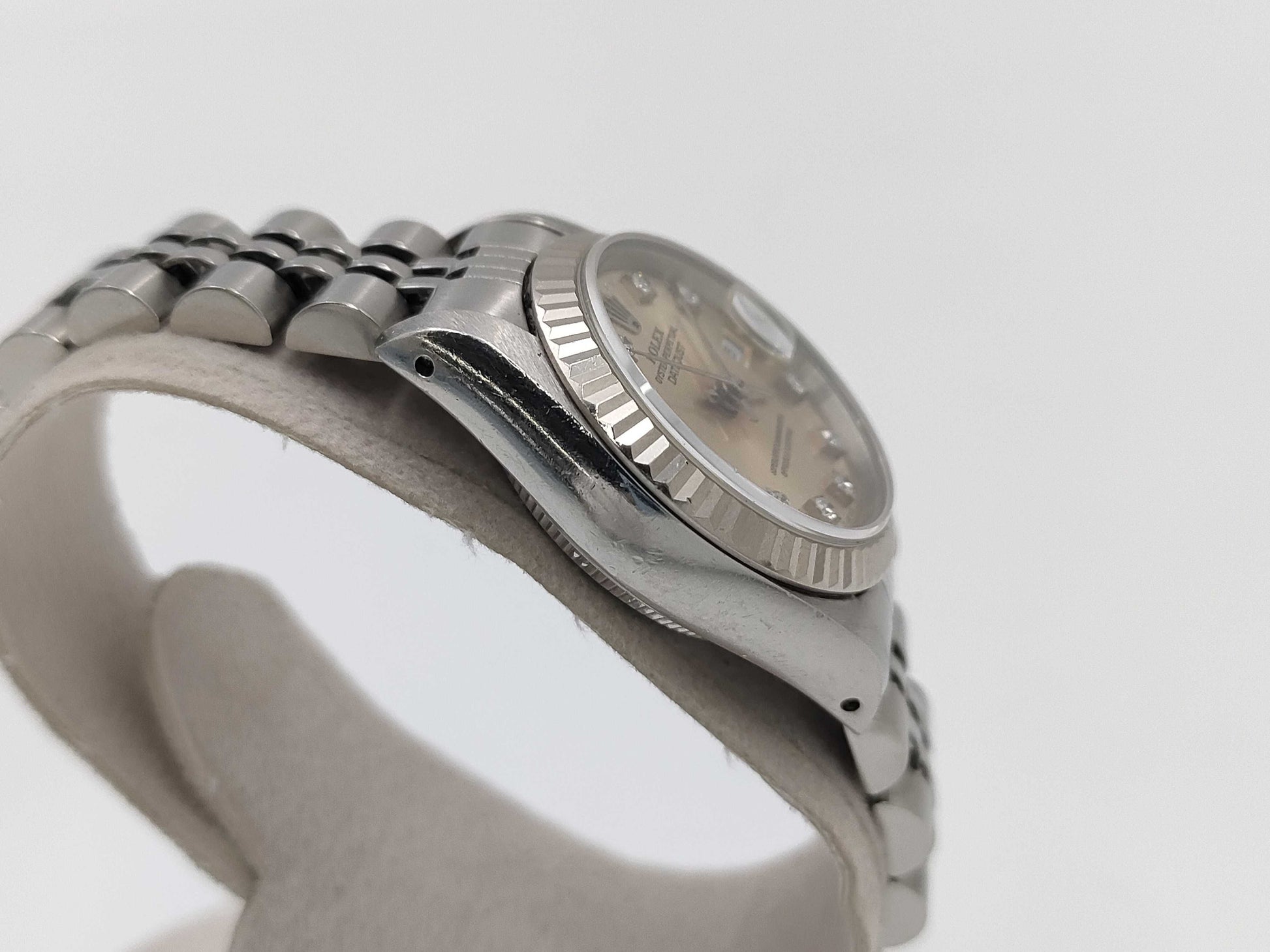 ROLEX 69174G E636854 Silver Dial Women's Watch