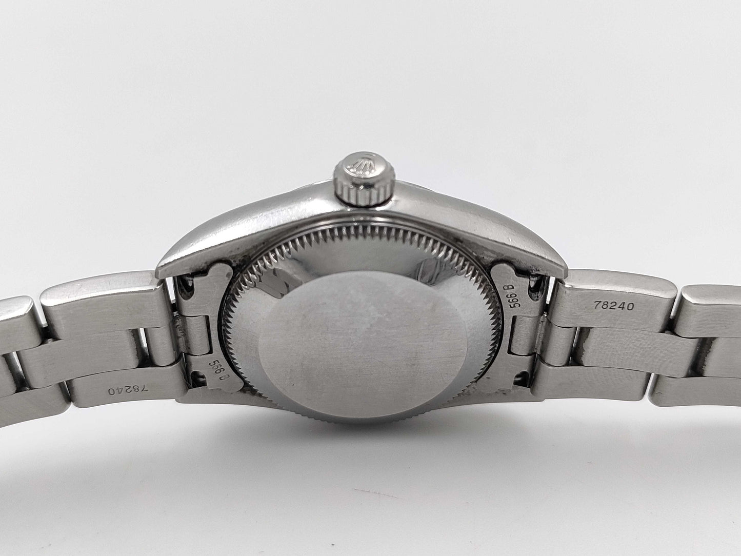 ROLEX 76080 K885726 Blue Dial Women's Watch