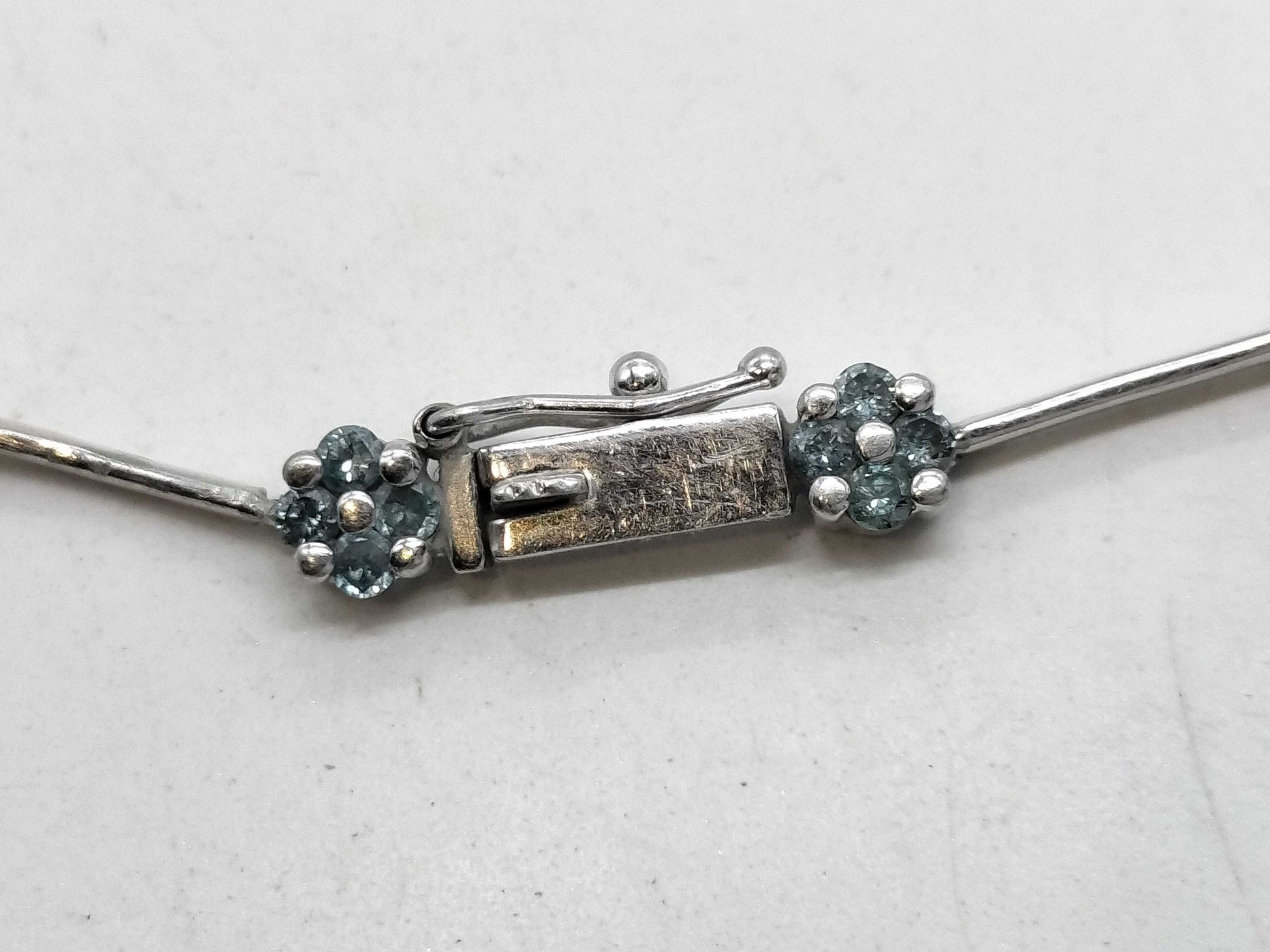 D1.134ct Pt850 7.9g Bracelet/Bangle 