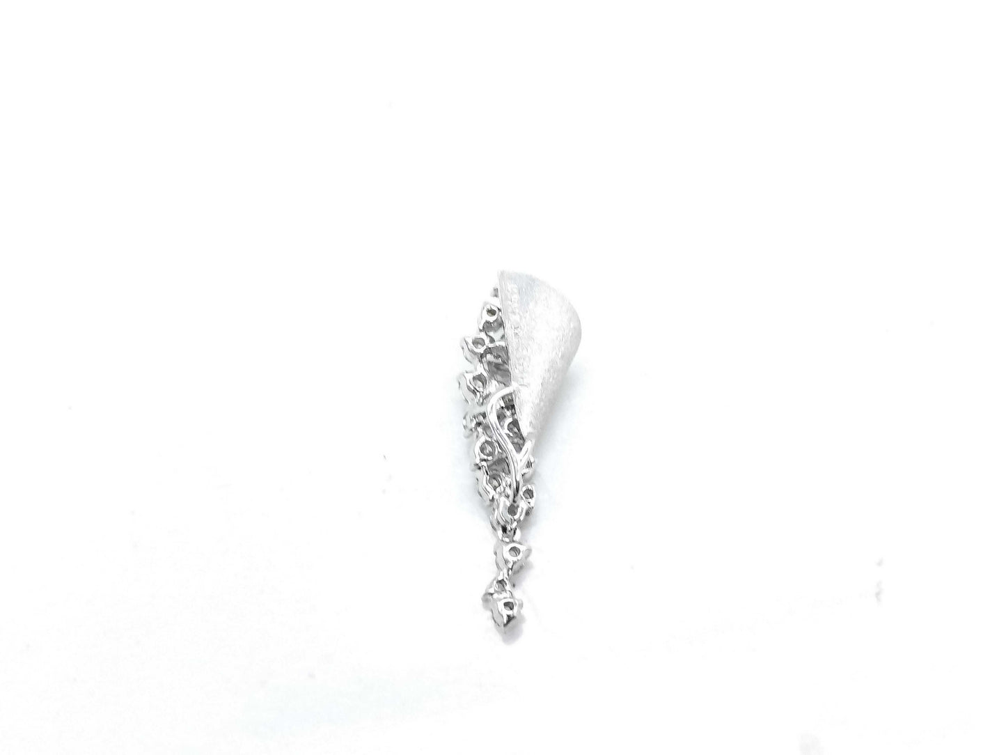 D0.67ct K18WG 2.6g Pendant Top 