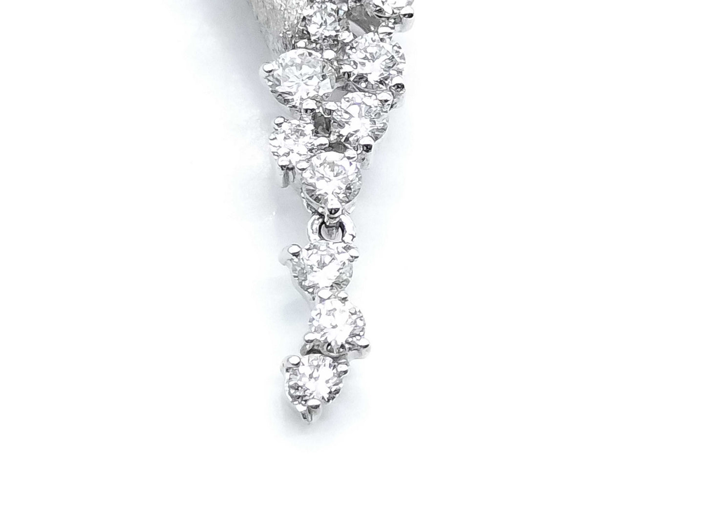 D0.67ct K18WG 2.6g Pendant Top 