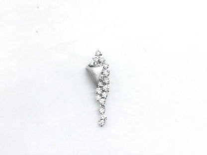 D0.67ct K18WG 2.6g Pendant Top 