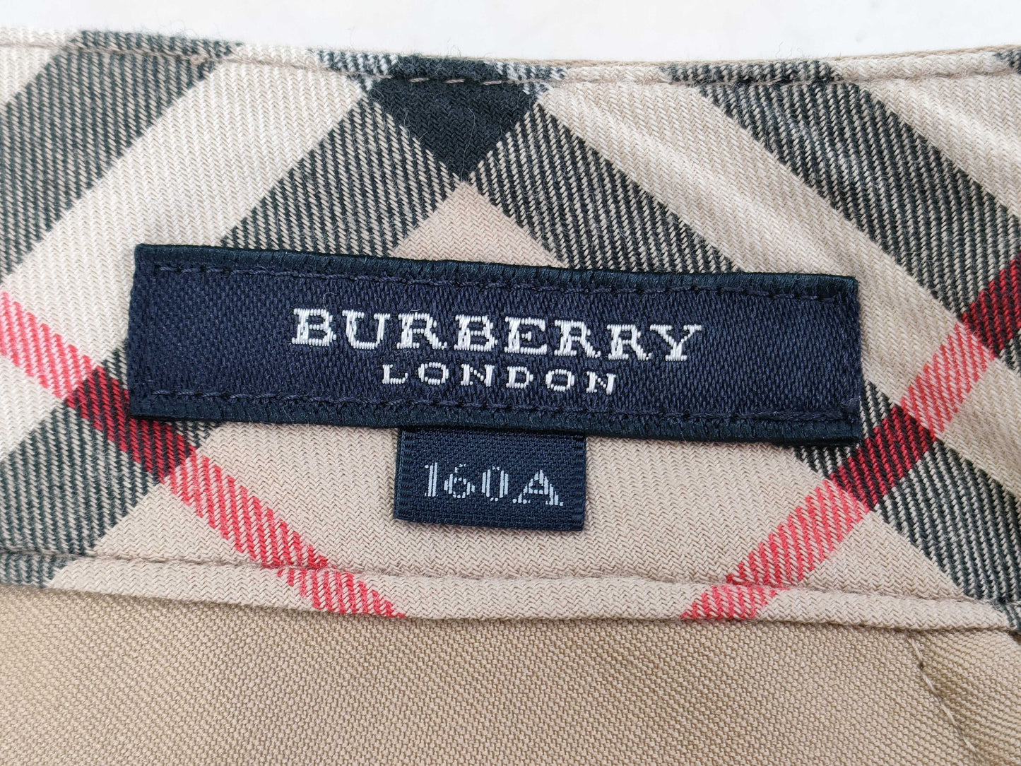 BURBERRY □ BURBERRY Checked Pants Pants