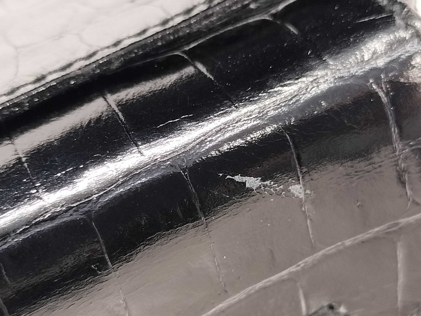 Salvatore Ferragamo Gancini Crocodile Shoulder Bag Shoulder Bag