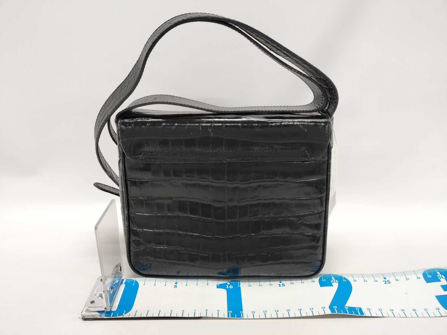 Salvatore Ferragamo Gancini Crocodile Shoulder Bag Shoulder Bag