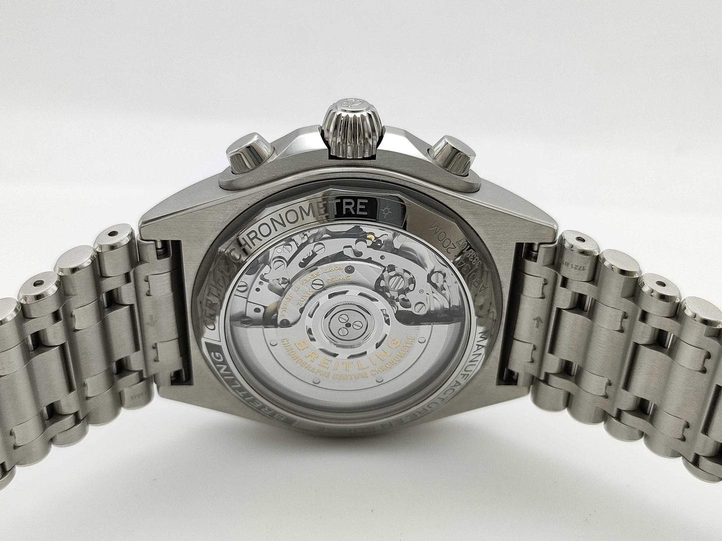 BREITLING Chronomat AB0134 3338167 Automatic Men's Watch with Partial Shell Dial