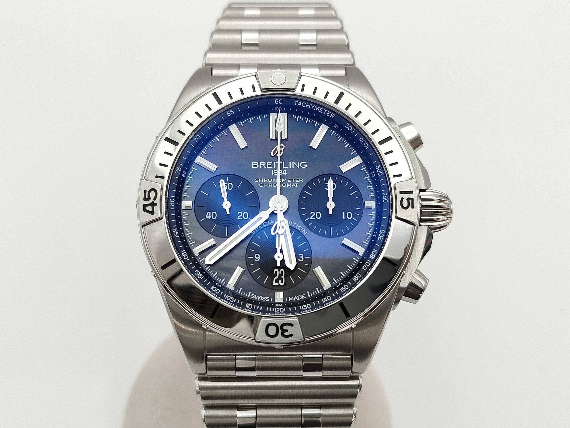 BREITLING Chronomat AB0134 3338167 Automatic Men's Watch with Partial Shell Dial