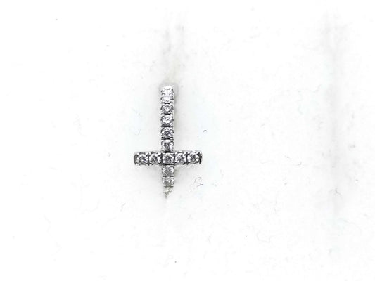 Ponte Vecchio D0.10ct K18WG 1.1g Earrings 