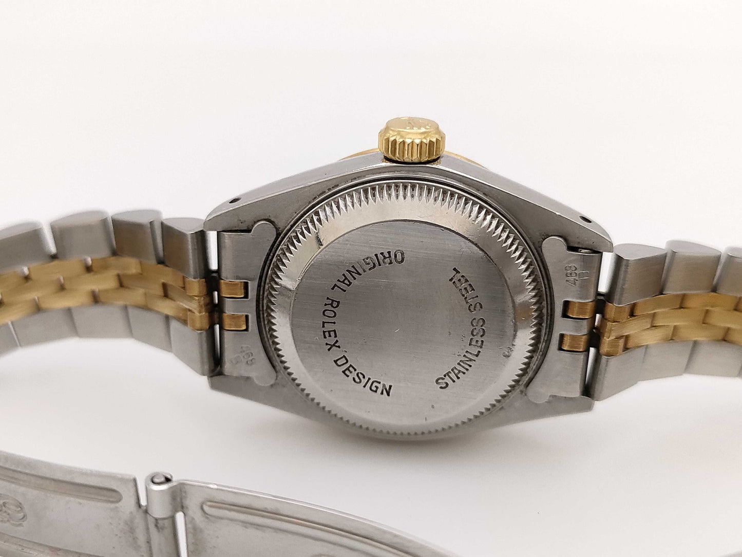 ROLEX 69173G L555139 Champagne Dial Jubilee Bracelet Women's Watch