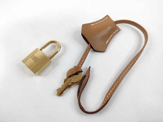 HERMES Birkin Cadena Key Set Gold Other Accessories