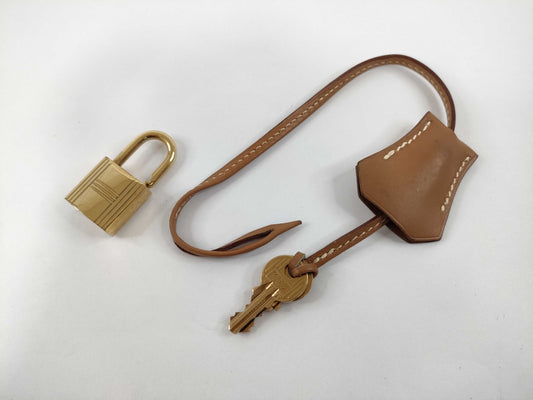 HERMES Birkin Cadena Key Set Gold Other Accessories