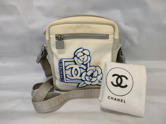 CHANEL Shoulder Camellia Shoulder Bag