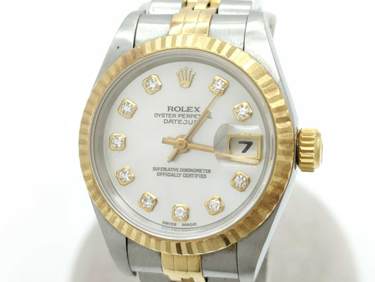 ROLEX 69173NG T959927 Shell Dial Jubilee Bracelet Women's Watch