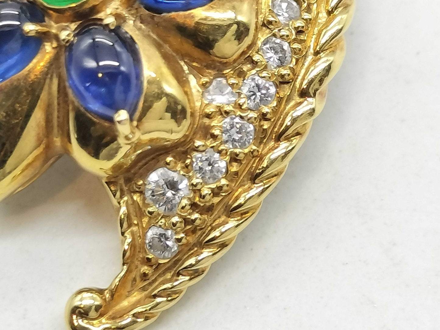 S1.18ct E0.10ct D0.23ct K18 4.0g Pendant Top 