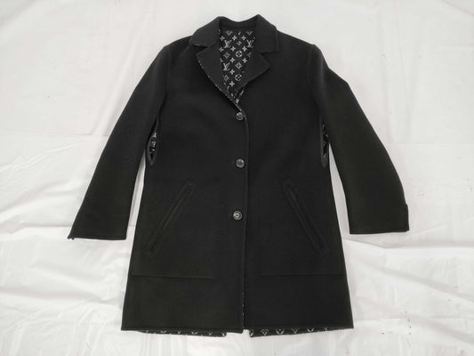 LOUIS VUITTON Reversible Monogram Long Coat 36
