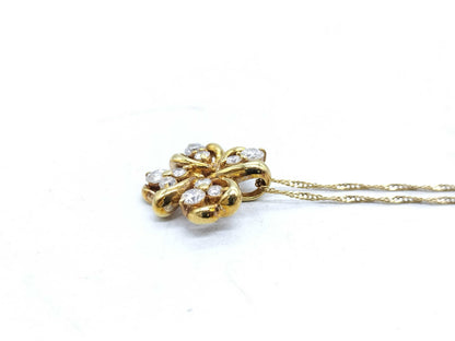 D0.50ct K18 3.6g Necklace 