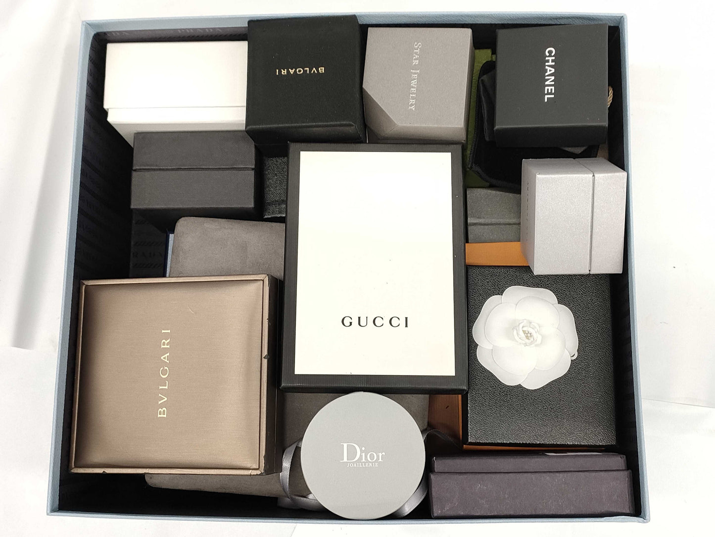 CHANEL, Bulgari, Celine, etc. Dust Bags/Empty Boxes/Jewelry Boxes/Watch Boxes. Collect all your empty brand boxes.