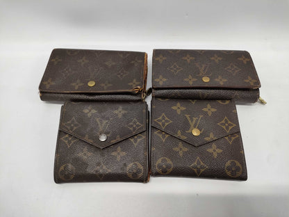 LOUIS VUITTON Monogram Wallet*4 Wallet