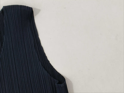 PLEATS PLEASE □ Issey Miyake Pleated Sleeveless Dress Dress