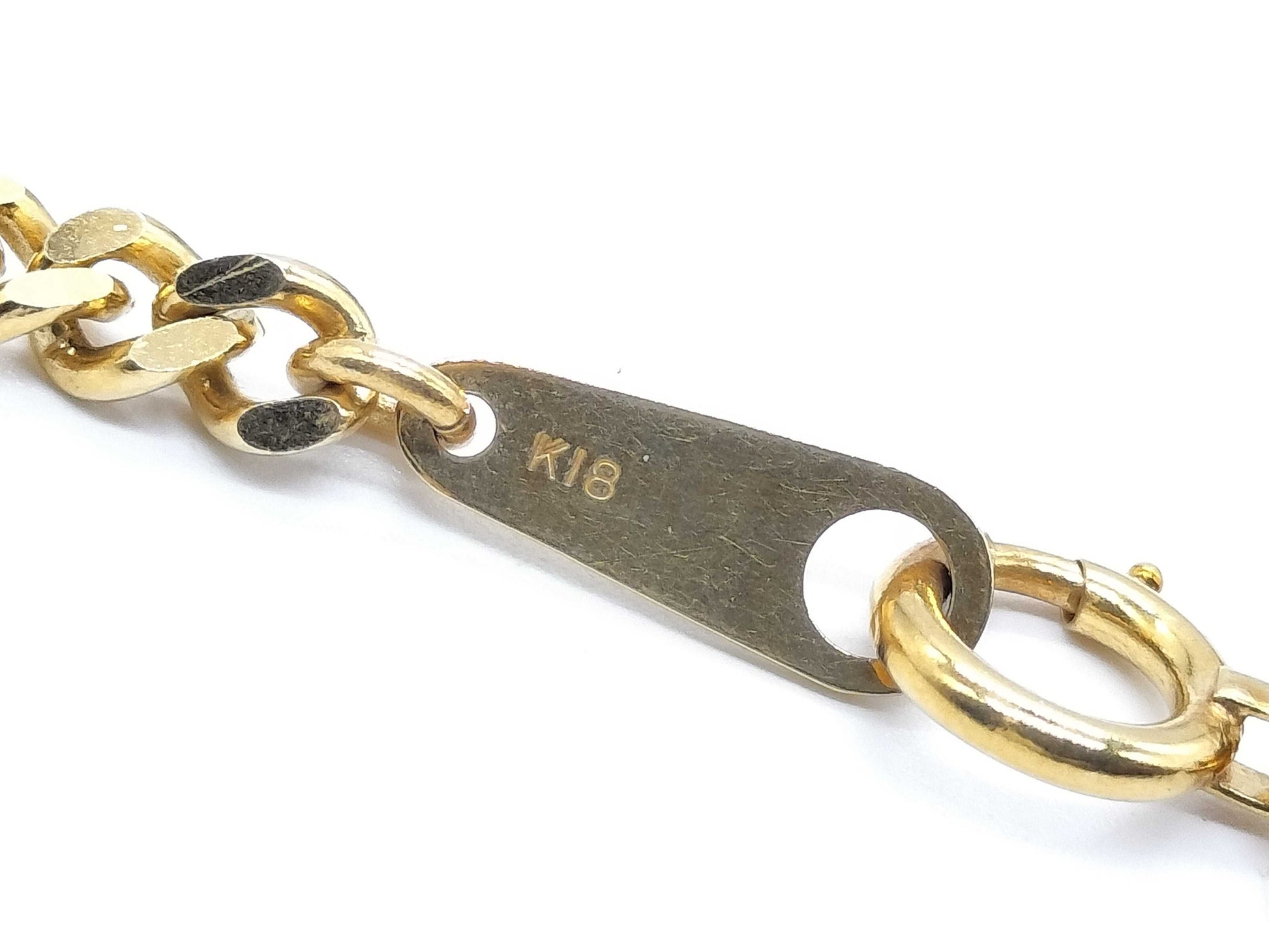 Kihei Double-Sided Single K18 20.0g Necklace 