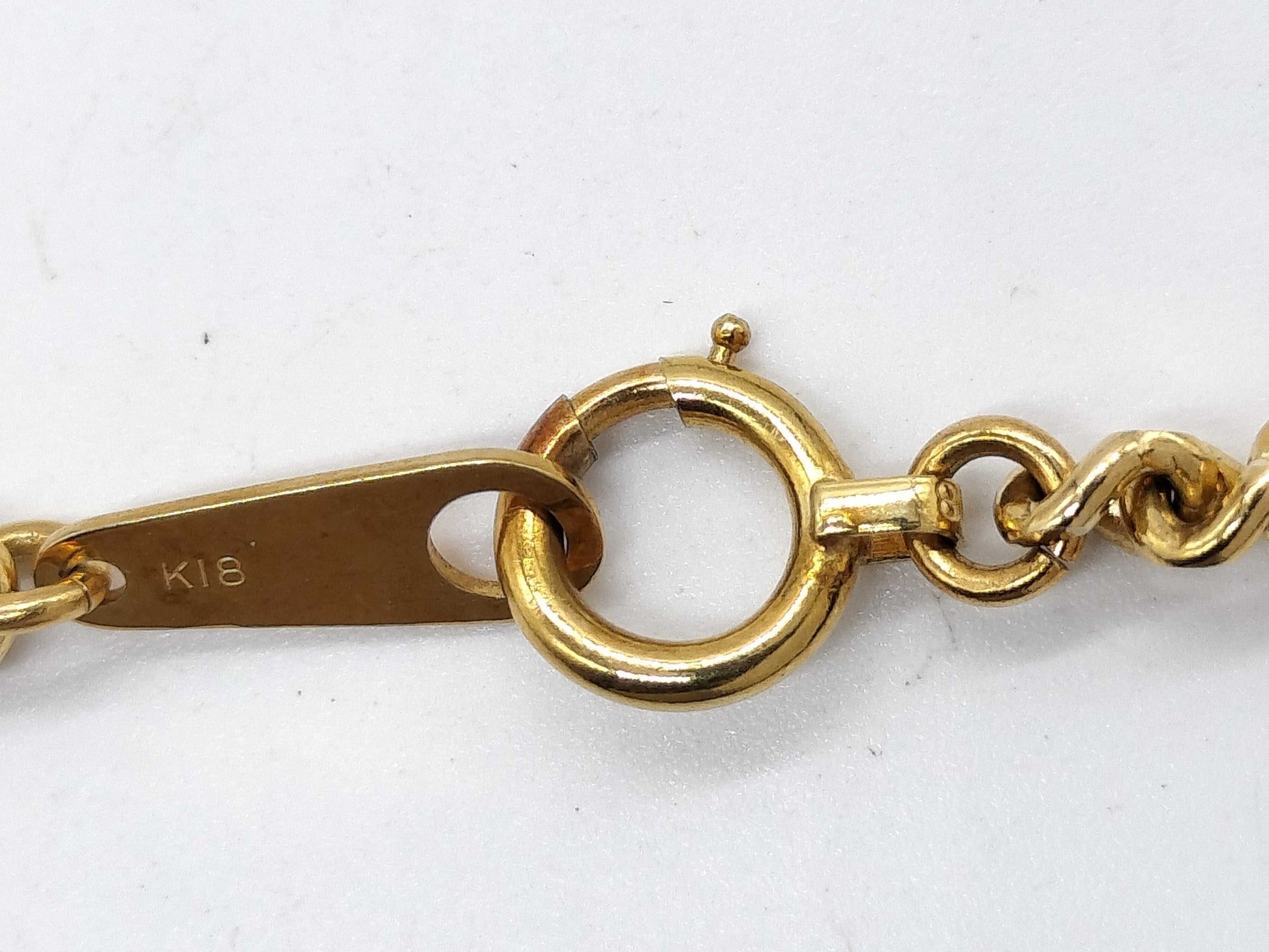 Kihei Double-Sided Single K18 20.0g Necklace 