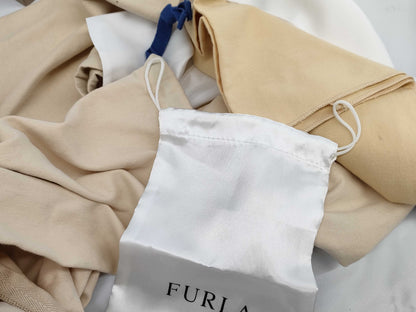 Empty Louis Vuitton, Gucci, Chanel, Loewe, and other brand-name boxes and dust bags. One M-tiered box. Empty brand-name boxes.