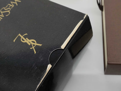 Empty Louis Vuitton, Gucci, Chanel, Loewe, and other brand-name boxes and dust bags. One M-tiered box. Empty brand-name boxes.