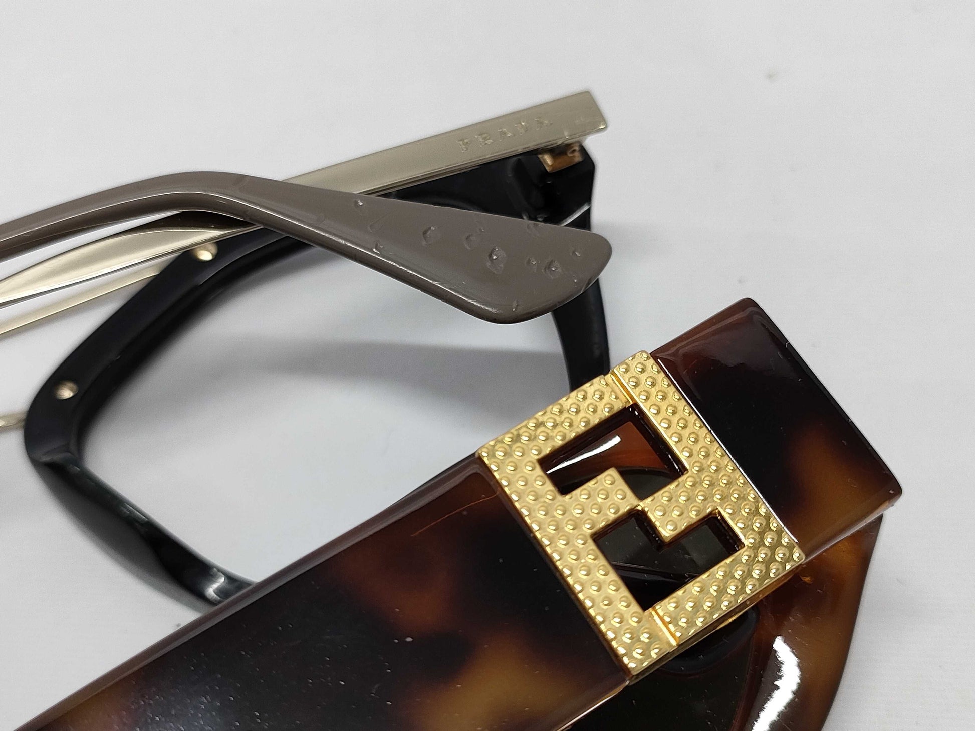  Fendi/Prada 2-piece sunglasses/glasses