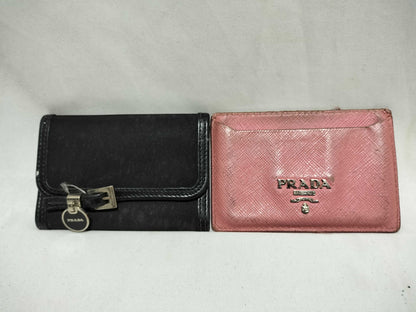 PRADA Prada Key Case and Card Case Set Key Case/Key Holder