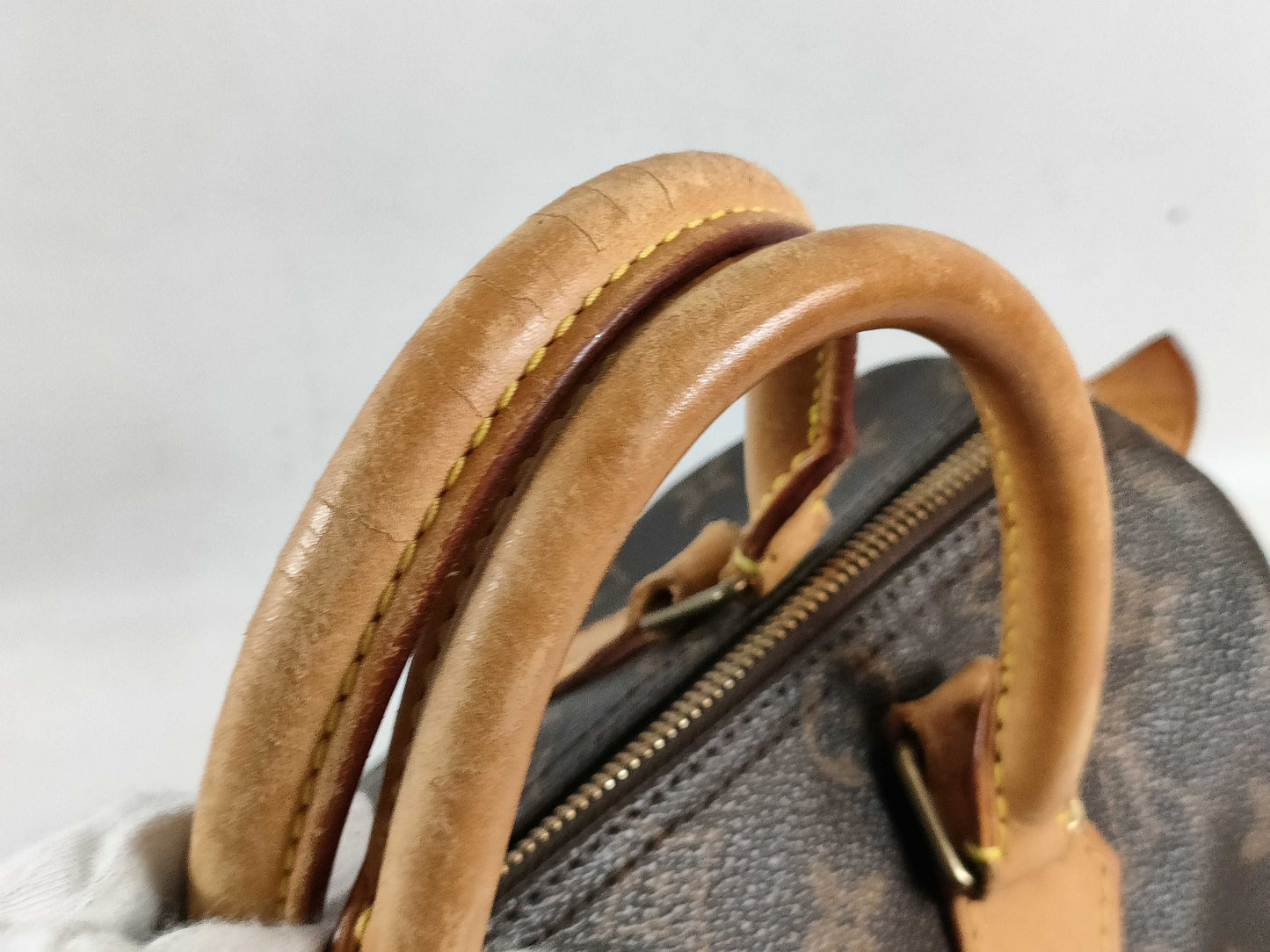 LOUIS VUITTON Monogram M41109 Speedy 25 Handbag