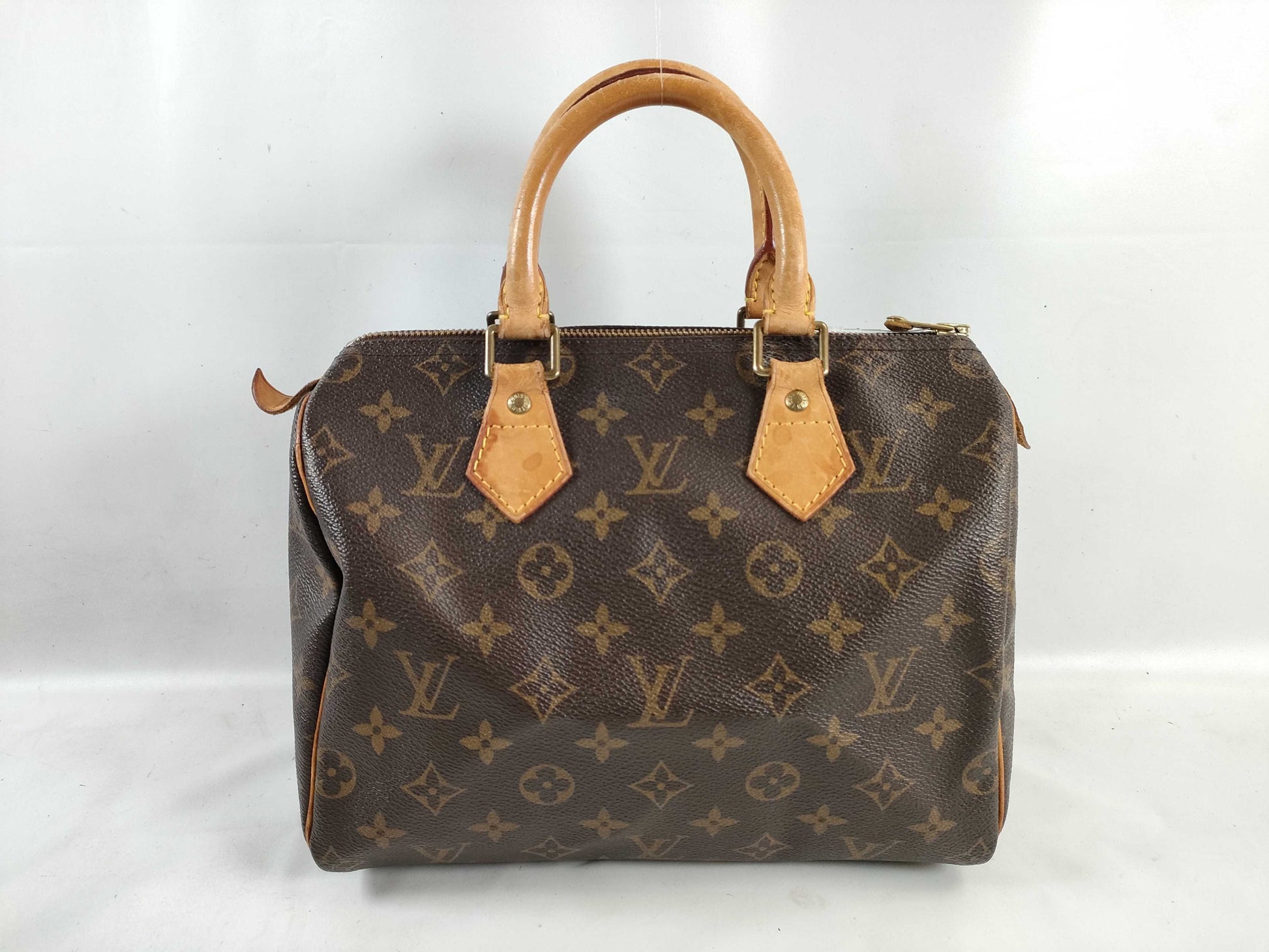 LOUIS VUITTON Monogram M41109 Speedy 25 Handbag