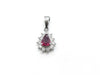 R0.41ct D0.21ct Pt850 1.1g Pendant Top 