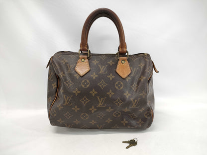 LOUIS VUITTON Monogram Speedy 25 Handbag