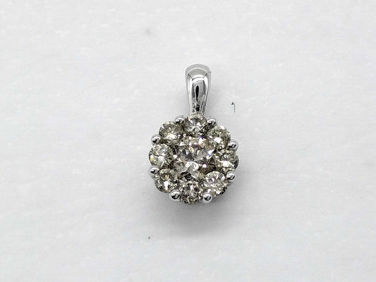 D0.15ct K18WG 0.3g Pendant Top 