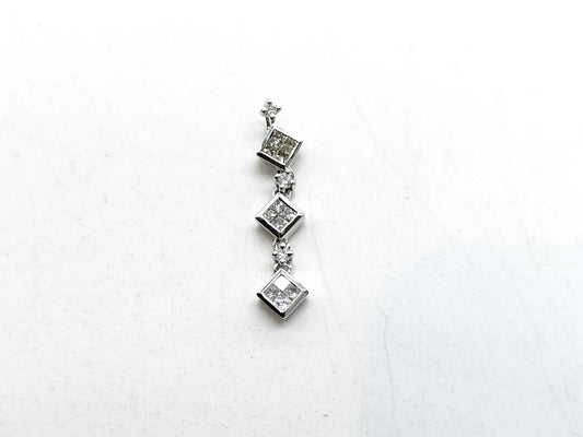 D0.16ct K18WG 0.7g Pendant Top 