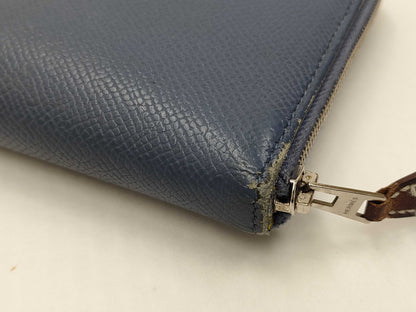 HERMES Azap Long Silk Inn Wallet Wallet