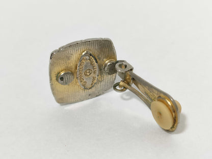 CHANEL Coco/Quilted/Square/Earring/Single Earring