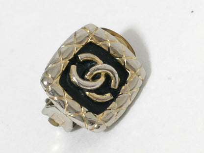 CHANEL Coco/Quilted/Square/Earring/Single Earring