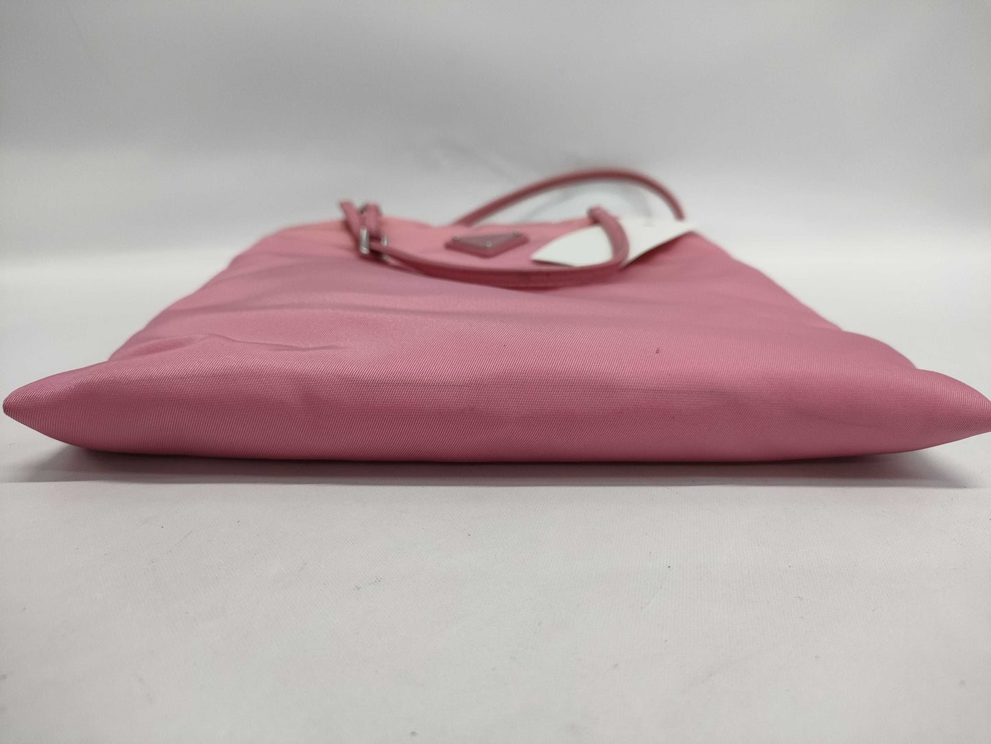 PRADA Nylon Chain Pink Handbag