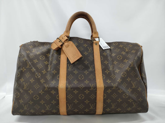 LOUIS VUITTON Monogram M41414 Kipol Bangliere 55 Boston Bag