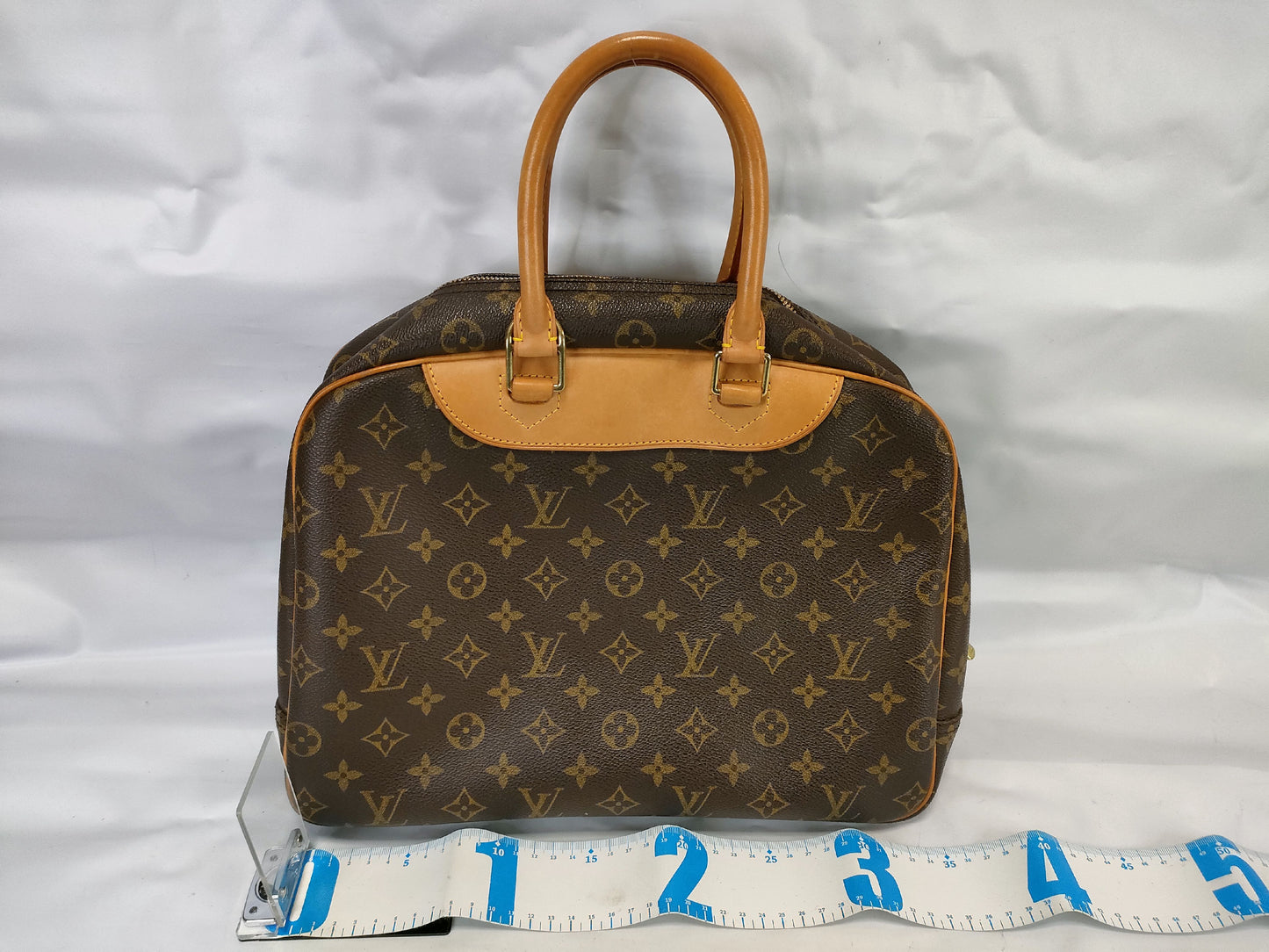 LOUIS VUITTON Monogram M47270 Deauville Boston Bag