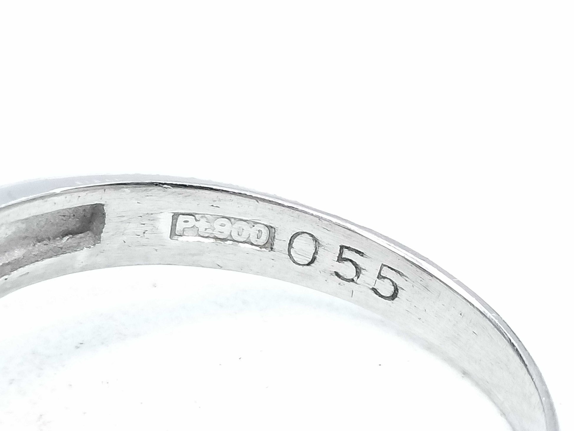S 0.55ct D 0.10ct PT900 4.2g Ring 