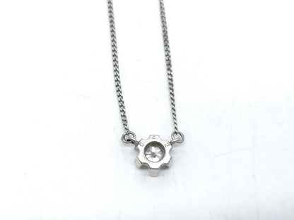 D0.22ct Pt850 2.8g Necklace 