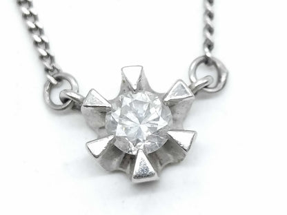D0.22ct Pt850 2.8g Necklace 