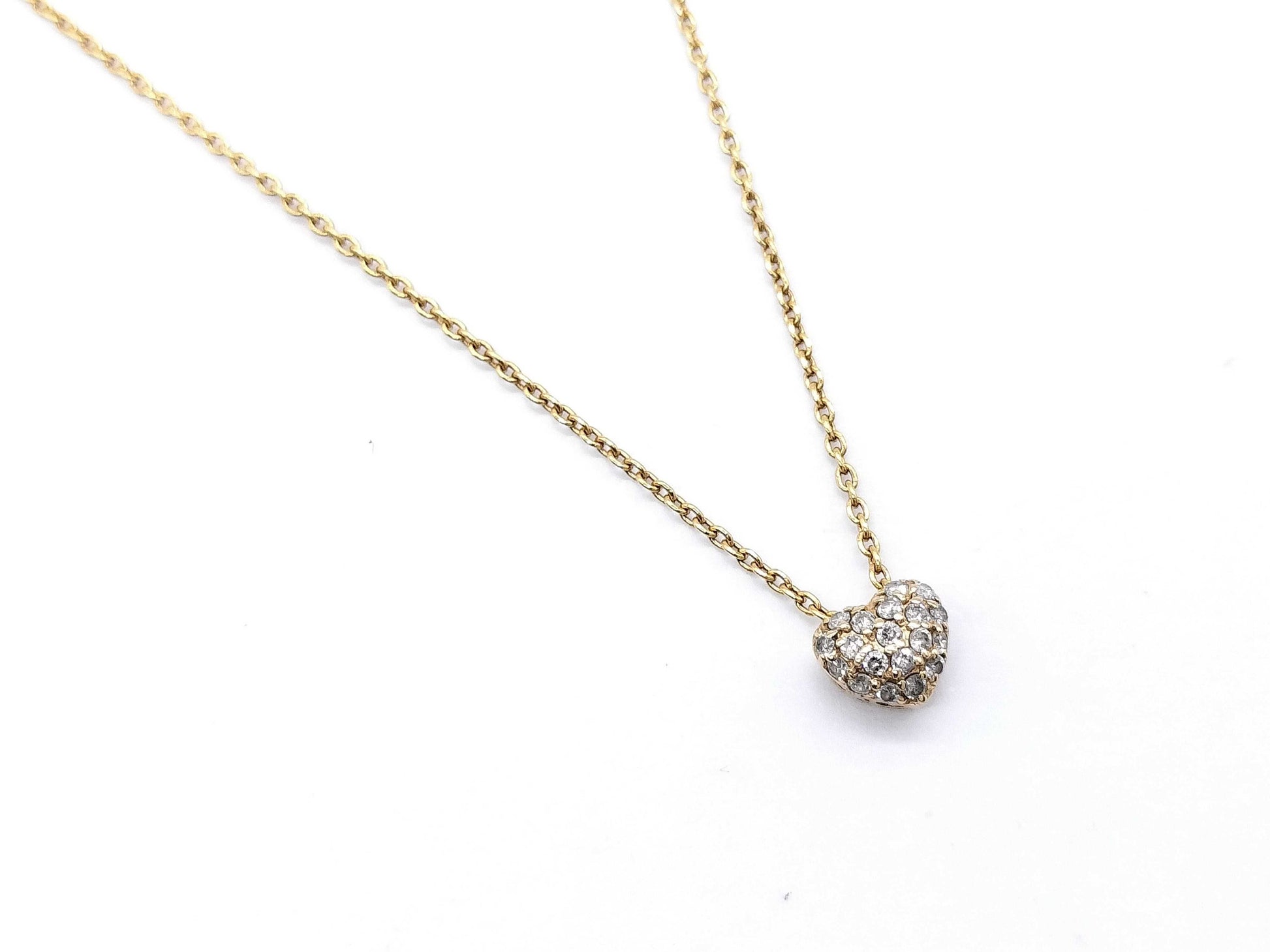 Diamond K18 2.0g Necklace 