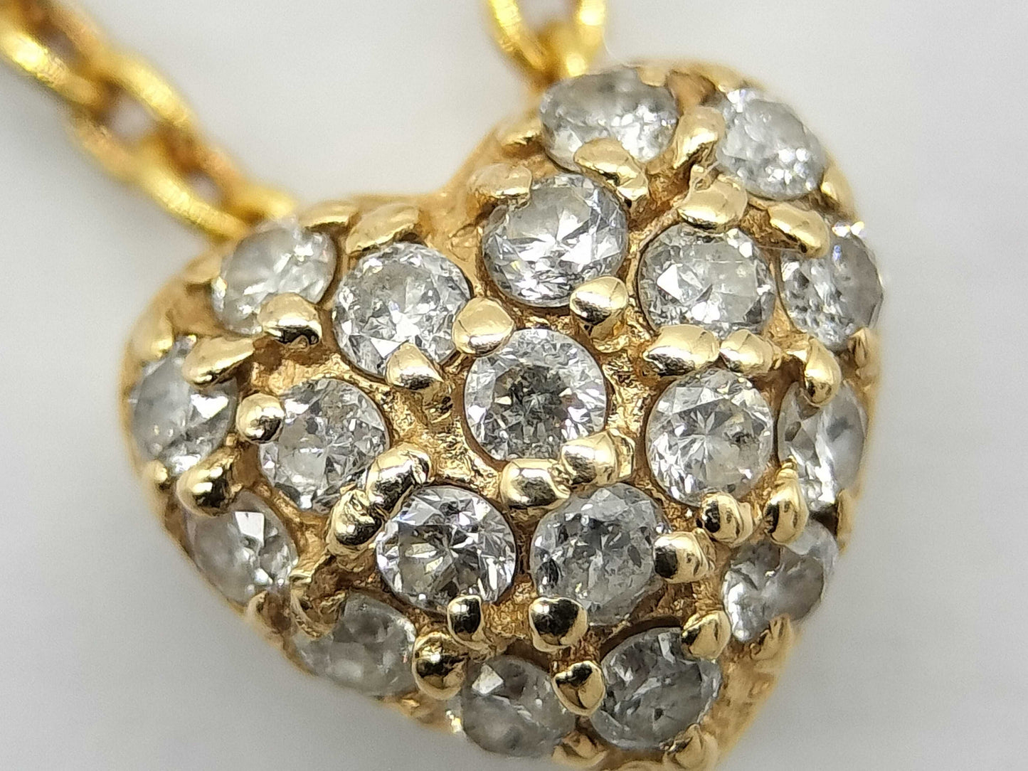 Diamond K18 2.0g Necklace 