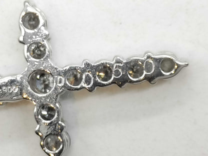 D0.50ct Pt900 1.7g Pendant Top 