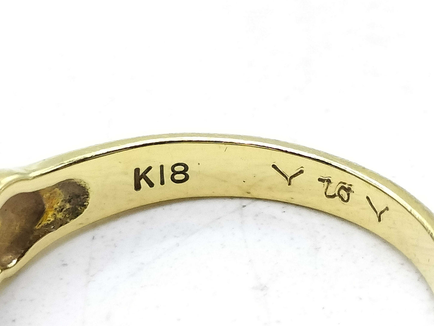D0.218ct K18 4.1g Ring 