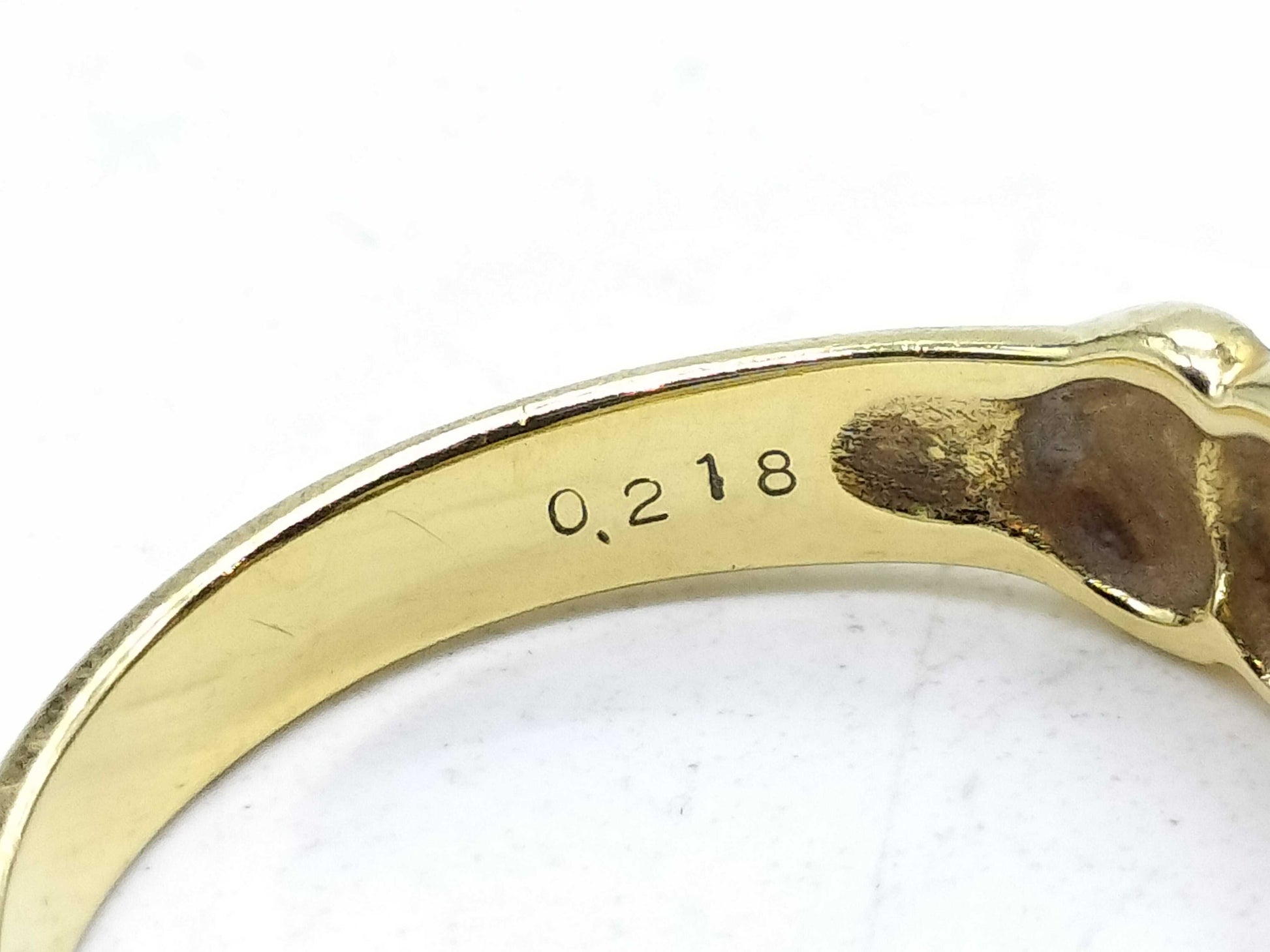 D0.218ct K18 4.1g Ring 