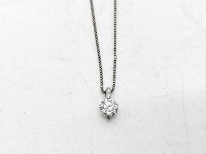 D0.332ct Pt900/Pt850 1.8g Necklace 